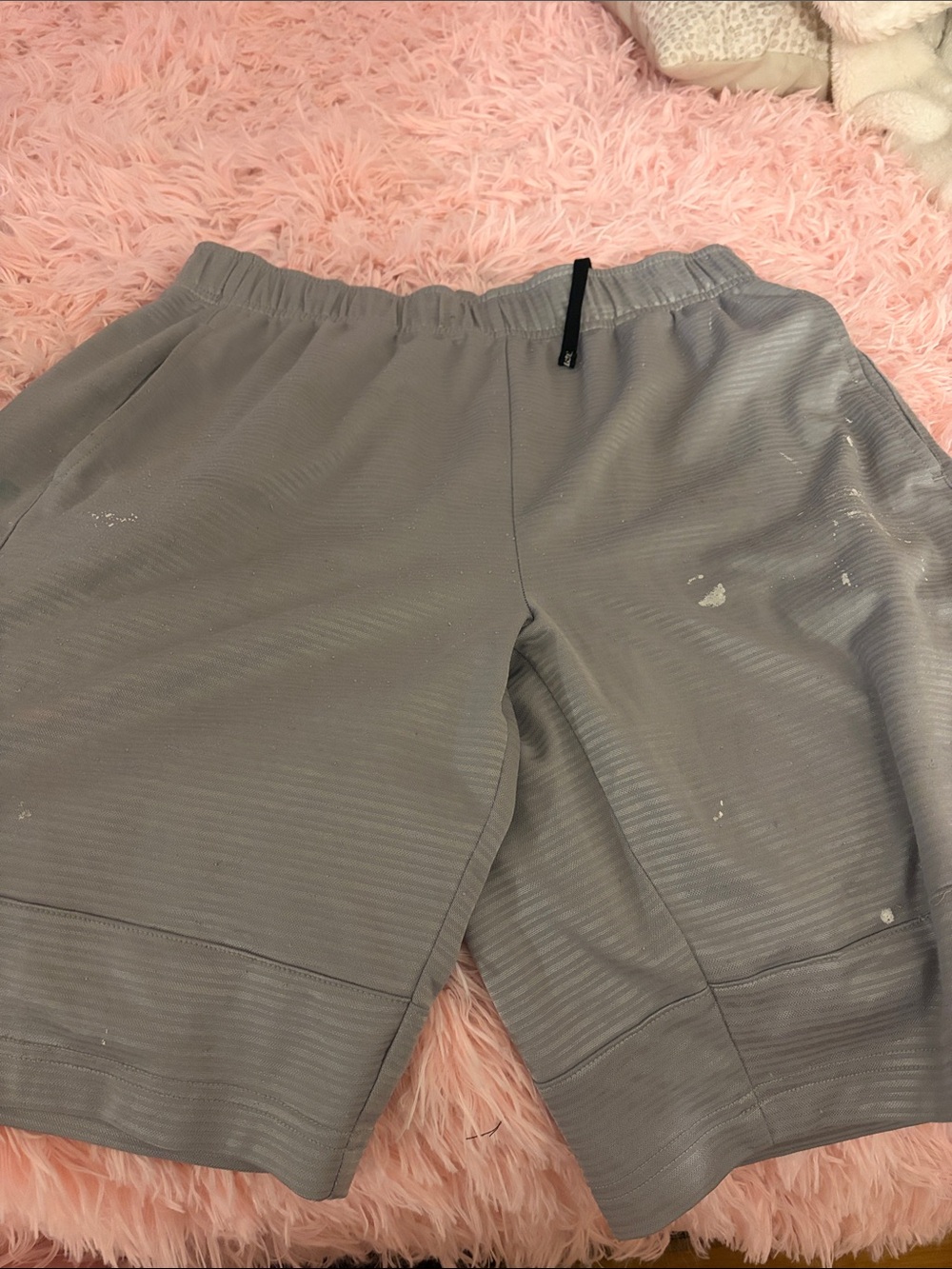 STARTER Gray Kids Casual Athletic Shorts